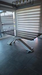 Table à manger moderne en verre - très lourde, Enlèvement