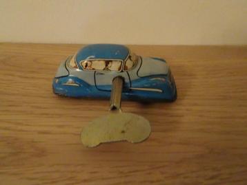 Voiture en tôle avec remontoir - Jouet ancien, Enlèvement ou Envoi, Utilisé