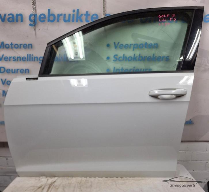 Deur Portier VW Golf 7 VII links voor LC9A in goede staat, Auto-onderdelen, Carrosserie, Deur, Volkswagen, Gebruikt, Ophalen of Verzenden