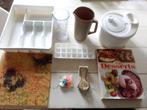 lot 9 ustensiles cuisine Tupperware Revolit… livre desserts, Enlèvement ou Envoi, Utilisé