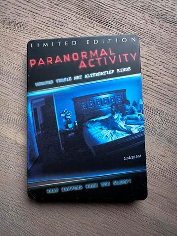 PARANORMAL ACTIVITY DVD LIMITED EDITION STEELBOOK