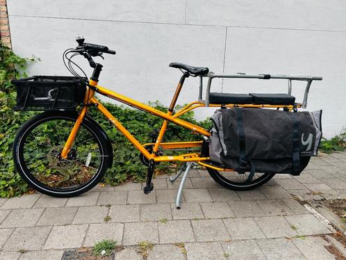 Yuba Mundo Lux v5 longtail - niet elektrisch, Fietsen en Brommers, Fietsen | Bakfietsen, Gebruikt, Overige merken, 3 kinderen