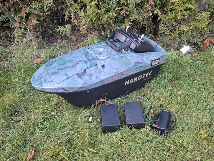 Voerboot Nanotec pro met li.ion 1 jaar garantie, Watersport en Boten, Hengelsport | Karpervissen, Ophalen of Verzenden