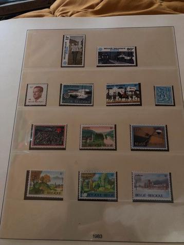 161 Timbres belges beschikbaar voor biedingen