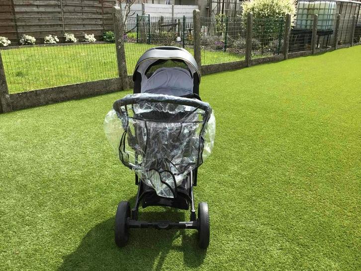 Bebetto zwarte buggy met goud, Kinderen en Baby's, Kinderwagens en Combinaties, Gebruikt, Ophalen