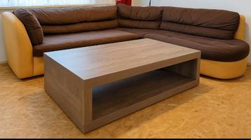 Salontafel millennium eik – warme bruin/beige houtstructuur beschikbaar voor biedingen