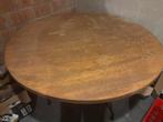 Prachtige eiken tafel, Huis en Inrichting, Ophalen, Rond, Eikenhout