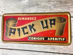 Panneau publicitaire Pick Up Aperitif 1936, Enlèvement ou Envoi, Comme neuf, Panneau publicitaire