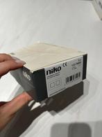 Niko Intense afdekplaat 2-voudig horizontaal antraciet, Doe-het-zelf en Bouw, Ophalen, Nieuw, Overige typen