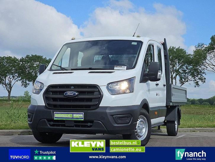 Ford TRANSIT 350 ac pickup EURO6, Auto's, Bestelwagens en Lichte vracht, Bedrijf, ABS, Airconditioning, Centrale vergrendeling