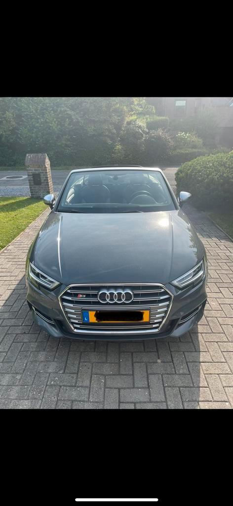 Audi S3 2017 cabriolet 310pk, Auto's, Audi, Particulier, S3, 4x4, ABS, Airbags, Airconditioning, Alarm, Bluetooth, Boordcomputer