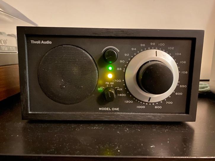 Tivoli Audio Model One, zwarte uitvoering, Audio, Tv en Foto, Radio's, Gebruikt, Radio, Ophalen