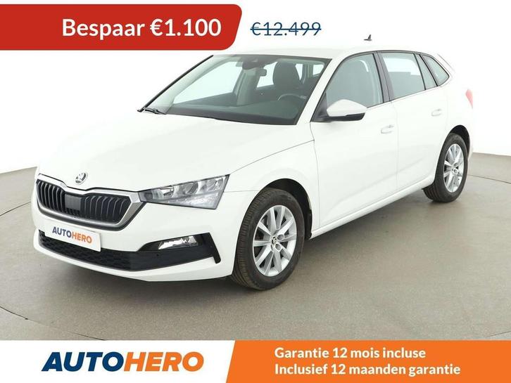 Skoda Scala 1.0 TSI Ambition (bj 2021), Auto's, Skoda, Te koop, Scala, ABS, Airbags, Airconditioning, Android Auto, Apple Carplay