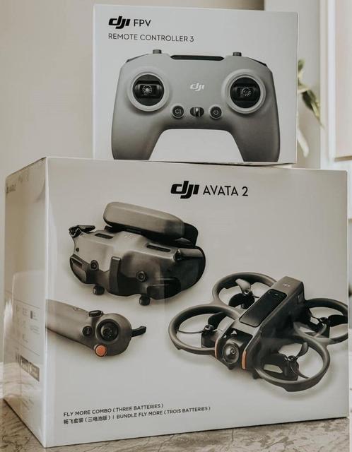 DJI AVATA 2 Ultimate Fly More Combo (3 Battery), TV, Hi-fi & Vidéo, Drones, Neuf, Drone avec caméra, Enlèvement ou Envoi