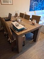 Tafel met 6 stoelen, Huis en Inrichting, Tafels | Eettafels, Ophalen