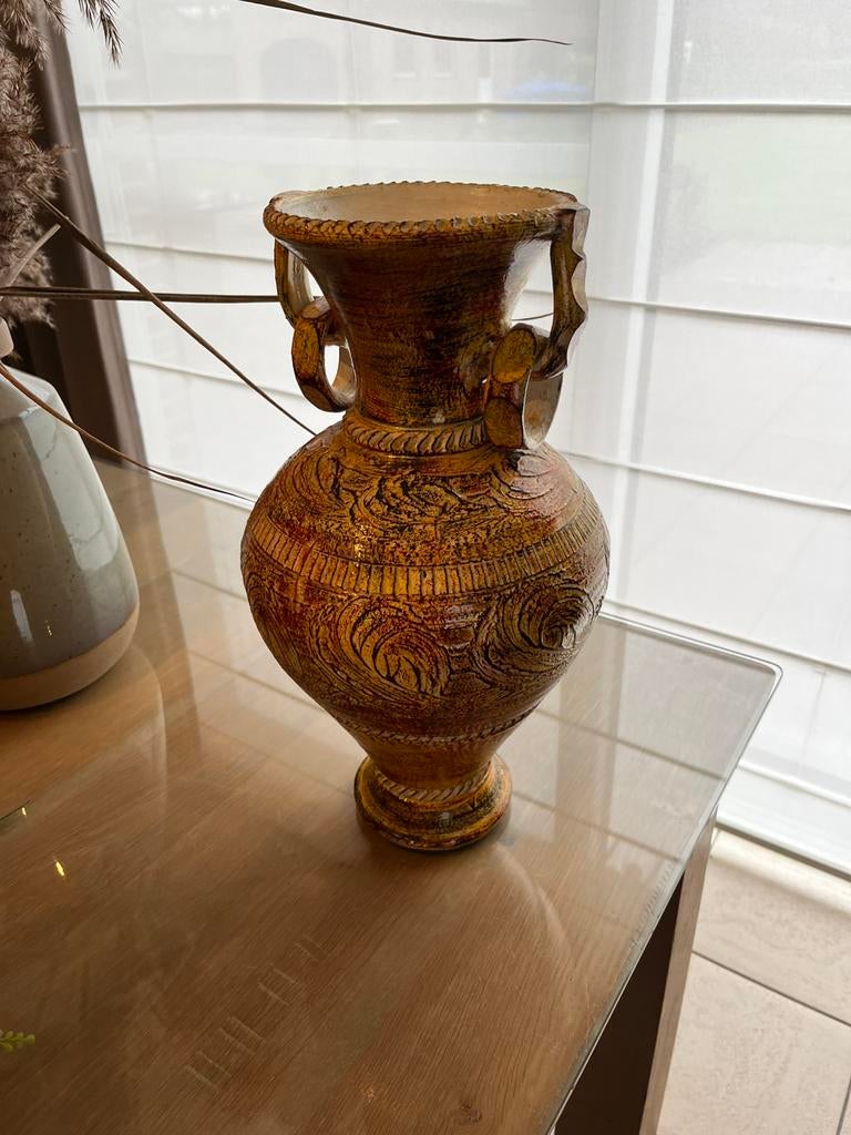 Belle espagnole excentrique ? vase pour fleurs séchées, Antiquités & Art, Antiquités | Vases, Enlèvement ou Envoi