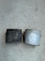 Wo2 Duitse gamellen lot 2 stuks, Verzamelen, Ophalen of Verzenden