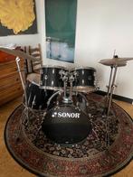 Zwarte Sonor drum, Muziek en Instrumenten, Drumstellen en Slagwerk, Ophalen, Gebruikt, Sonor