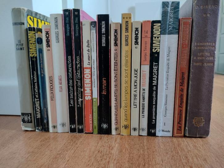 Livres de Simenon, Livres, Livres scolaires, Utilisé, Français, Enlèvement ou Envoi