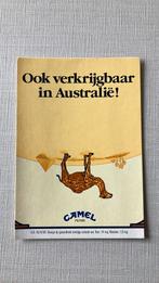 Oude postkaart sigaretten merk Camel, Enlèvement, 1980 à nos jours, Non affranchie, Flandre Occidentale