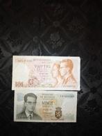 Billets pièces de 20 et 50 francs, Enlèvement ou Envoi