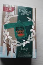 kleine kersttrui om zelf te breien - mini - kersttrui, Ophalen of Verzenden, Nieuw, Knutselwerk