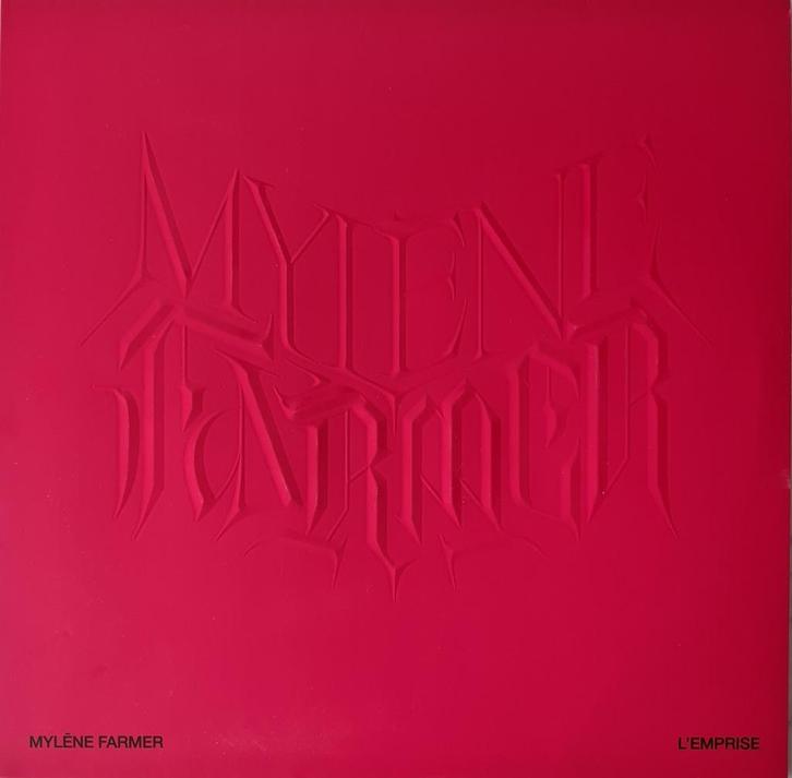 MYLENE FARMER 12" MAXI RED VINYL - L 'EMPRISE - NEUF SCELLE, CD & DVD, Vinyles | Pop, Neuf, dans son emballage, 2000 à nos jours