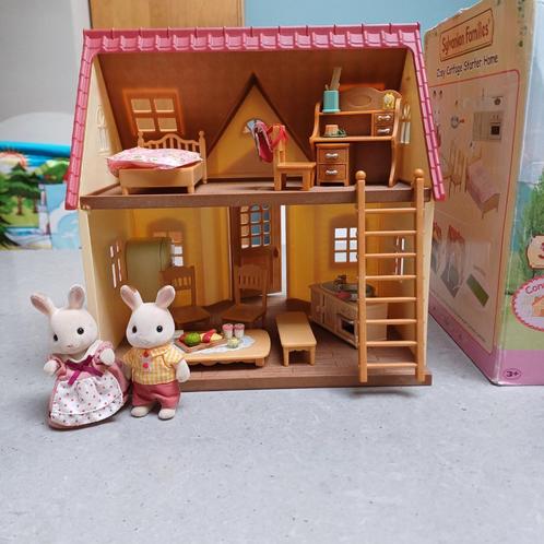 Sylvanian Families Cosy Cottage Starter Home, Verzamelen, Speelgoed, Gebruikt, Ophalen of Verzenden
