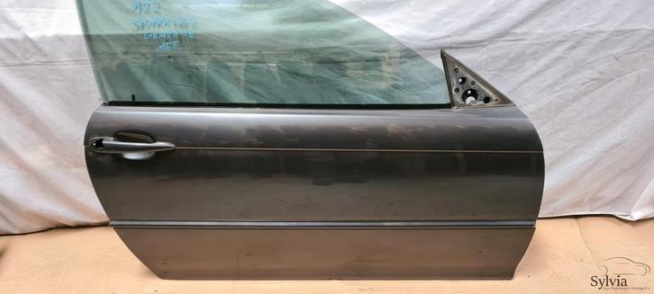 Deur Portier rechts BMW 3 serie E46 Coupe Cabrio, Auto-onderdelen, Carrosserie, Deur, Gebruikt, Ophalen of Verzenden
