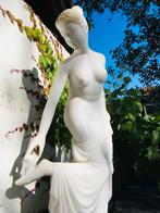 Groot marmer tuinbeeld !, Tuin en Terras, Ophalen, Zo goed als nieuw