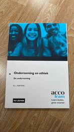 Onderneming en ethiek, Boeken, Studieboeken en Cursussen, Ophalen of Verzenden, Nieuw, Hoger Onderwijs