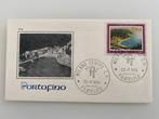 Postzegel First Day Cover Italië Portofino 1974, Ophalen of Verzenden, Gestempeld