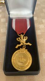 Gouden medaille in de kroonorde, Ophalen