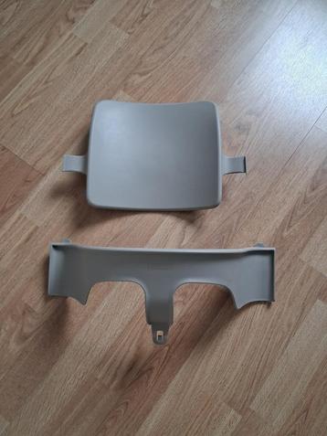 stokke verkleinset / babyset voor eetstoel beige/taupe beschikbaar voor biedingen