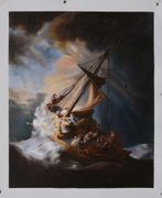 Rembrandt-replica: Christus op het meer van Galilea, Envoi