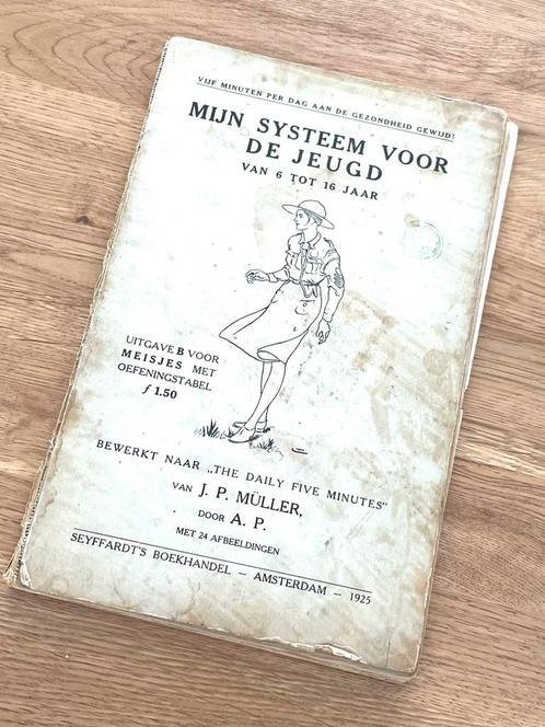 J.P. Müller gezondheidszorg anno 1925, Antiek en Kunst, Antiek | Boeken en Manuscripten, Ophalen of Verzenden