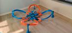 Hot Wheels Criss Cross Crash racebaan, Kinderen en Baby's, Speelgoed | Racebanen, Ophalen, Racebaan, Zelf te bouwen, Zo goed als nieuw