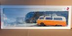 Camper VW T2 en verre Mondi Art à la plage, neuf dans boîte., Enlèvement ou Envoi, Neuf, 75 à 100 cm, Moins de 50 cm