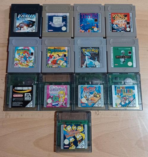 Jeux Game Boy et Game Boy Color _ Prix en description, Games en Spelcomputers, Games | Nintendo Game Boy, Gebruikt, Ophalen of Verzenden