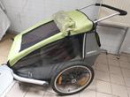 Croozer fietskar voor 2 kinderen, Gebruikt, Opvouwbaar, Aanhangfiets, Croozer