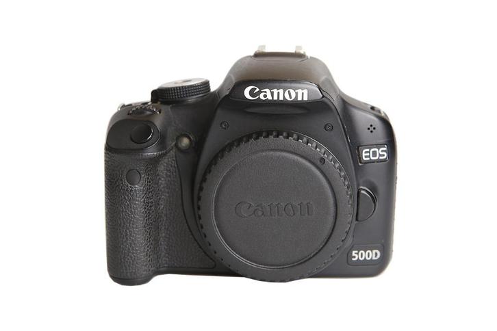 Canon EOS 500D digitale camera met 12 maanden garantie, Audio, Tv en Foto, Fotocamera's Digitaal, Zo goed als nieuw, Spiegelreflex