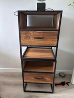 Nachtkastje 2x, Ophalen, Minder dan 45 cm, Nieuw, 55 tot 70 cm