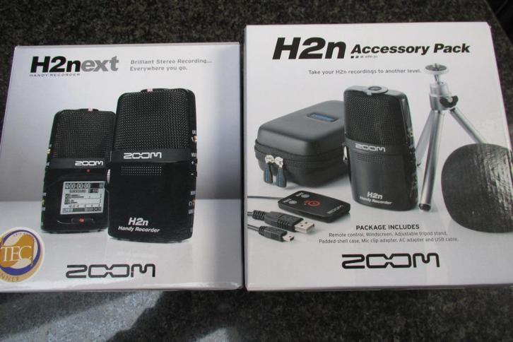 Zoom H2n met accessoires ,, Audio, Tv en Foto, Professionele apparaten, Zo goed als nieuw, Audio, Ophalen