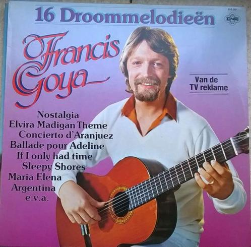 LP Francis Goya - 16 Droommelodieën, CD & DVD, Vinyles | Pop, Comme neuf, 1960 à 1980, 12 pouces, Enlèvement ou Envoi
