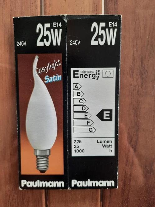 lampen Paulmann E14 25W, Maison & Meubles, Lampes | Lampes en vrac, Comme neuf, Ampoule, Moins de 30 watts, E14 (petit), Enlèvement ou Envoi