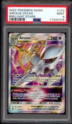 Arceus VSTAR PSA 9 - 123/172 - Brilliant Stars 2022, Hobby en Vrije tijd, Verzenden, Zo goed als nieuw, Losse kaart