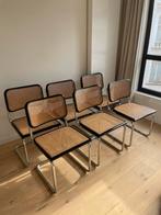 6x chaises de style Marcel Breuer Cesca, Enlèvement, Comme neuf, Noir, Cinq, Six Chaises ou plus