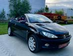 PEUGEOT 206 CC - AUTOMATIC -139000KM -1.6 BENZ, Auto's, 4 zetels, 4 cilinders, Cabriolet, Zwart
