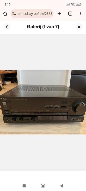 Technics SU-V90D class aa, Enlèvement, Comme neuf