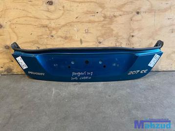 PEUGEOT 207 CC BLAUW KMUD achterklep plaat 2007-2015 beschikbaar voor biedingen